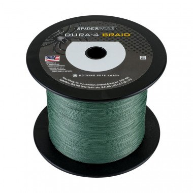 SpiderWire 4 Braid - Moss Green 1800mt