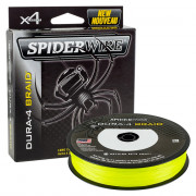 SpiderWire 4 Braid - Yellow 150mt - 0,10mm