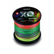Akami Yoake X8 3000mt - 0,18mm Multicolor