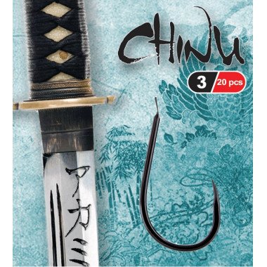 Modèle Hameçon Akami - Chinu - Black Nickel