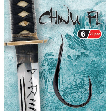 Modèle Hameçon Akami - Chinu FL - Black Nickel